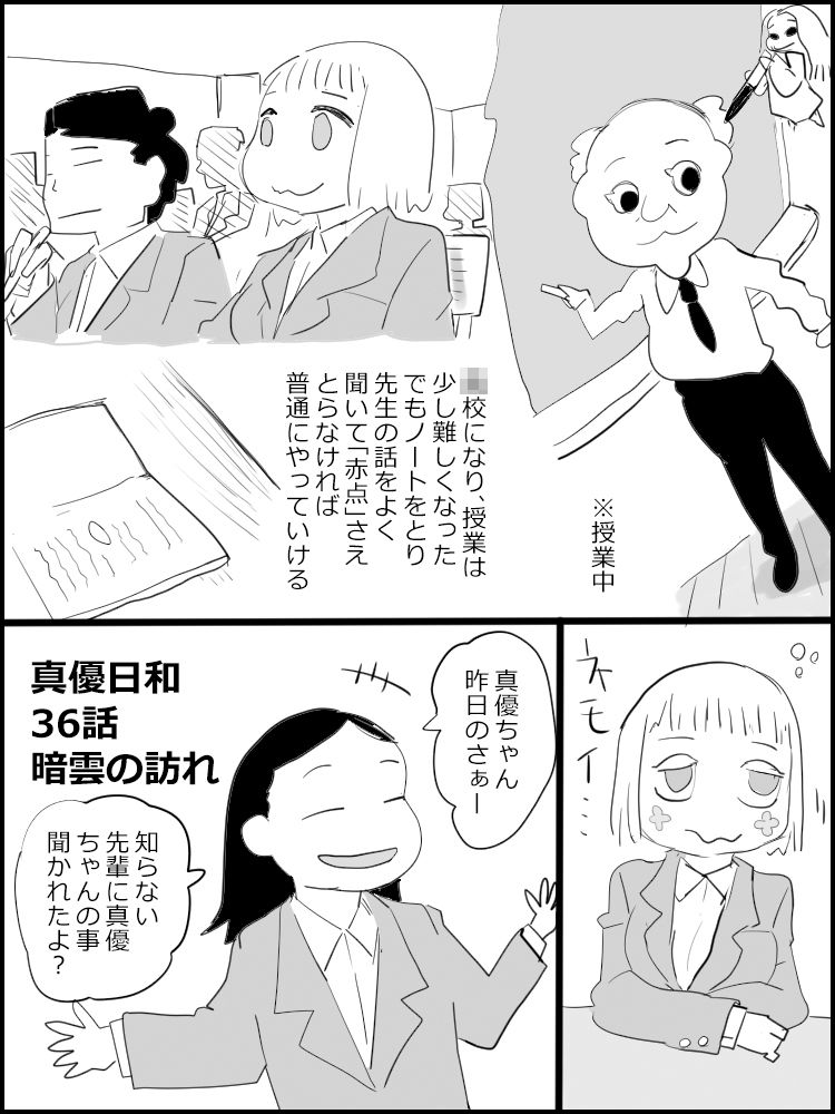 真優日和 2（○校初期編） サンプル1ページ目