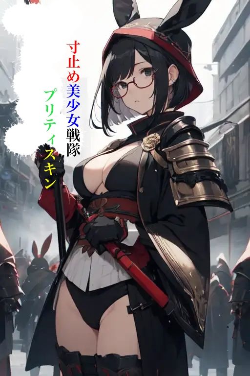 寸止め美少女戦隊プリティスキン 第一部 下巻 サンプル1ページ目