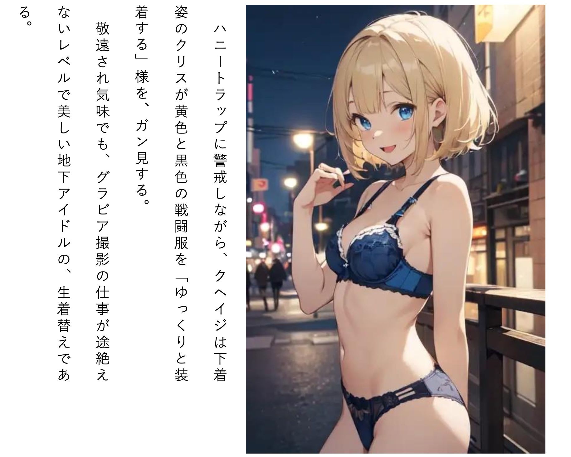 寸止め美少女戦隊プリティスキン 第一部 下巻 サンプル5ページ目