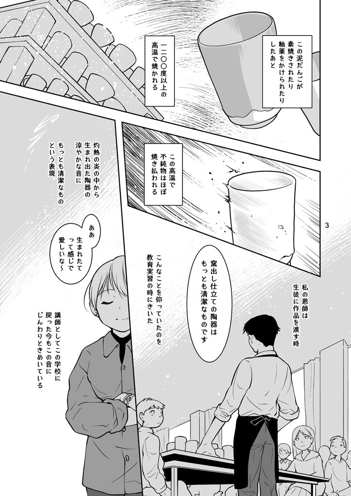 もっとも清潔なもの サンプル3ページ目