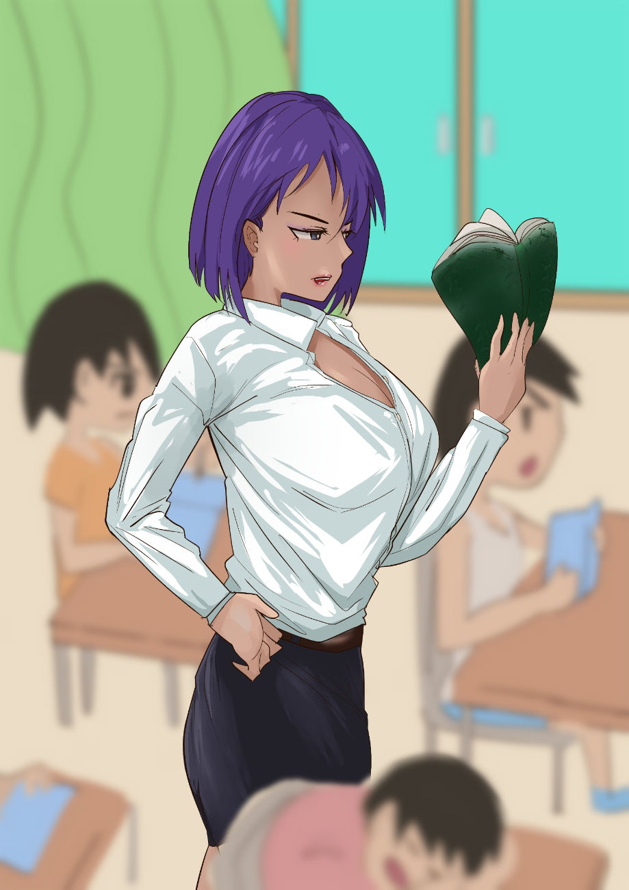 封霊教師の黒井さん サンプル1ページ目