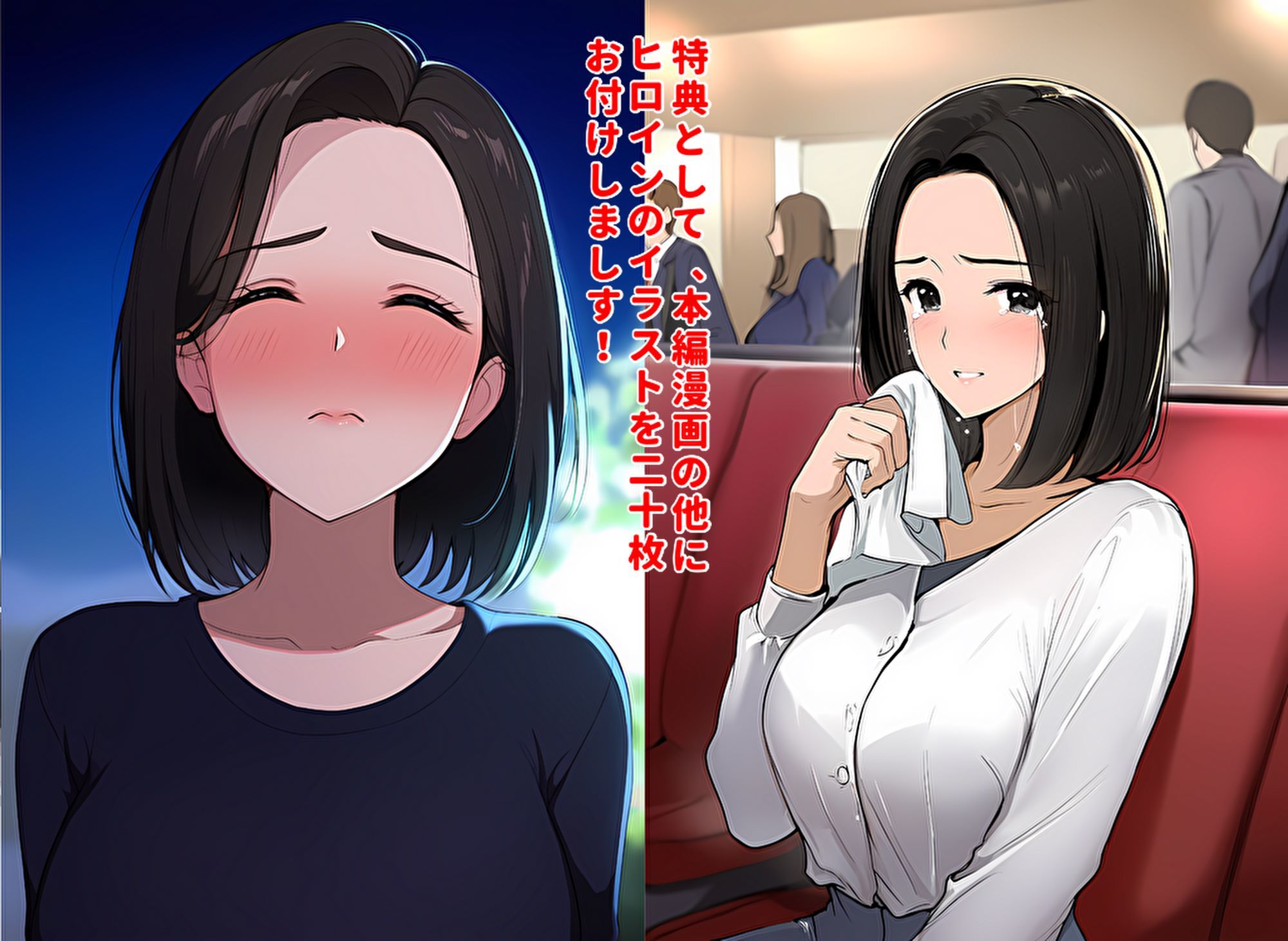 親友のセフレセックス動画に、片想い中の清楚系彼女が出てきた件 サンプル9ページ目