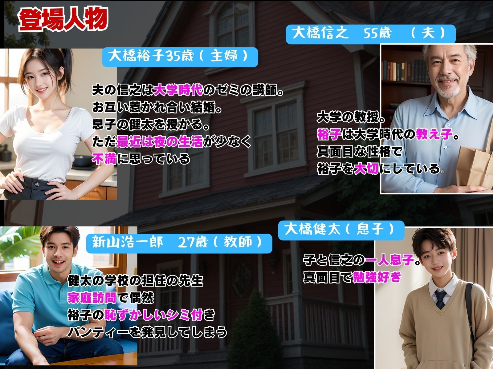 人妻専従契約3 息子の担任に牝●隷にされた恥ずかしい人妻 サンプル2ページ目