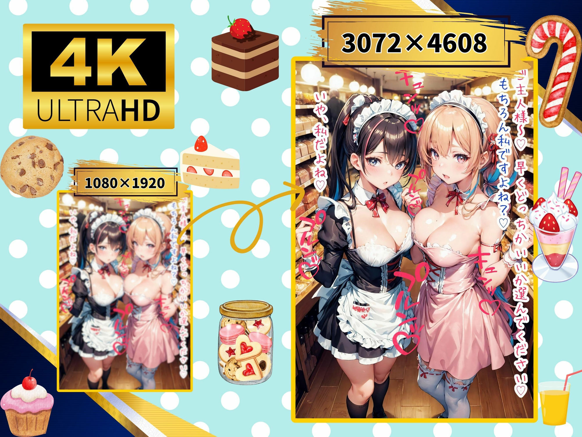 性処理メイド学園 サンプル4ページ目