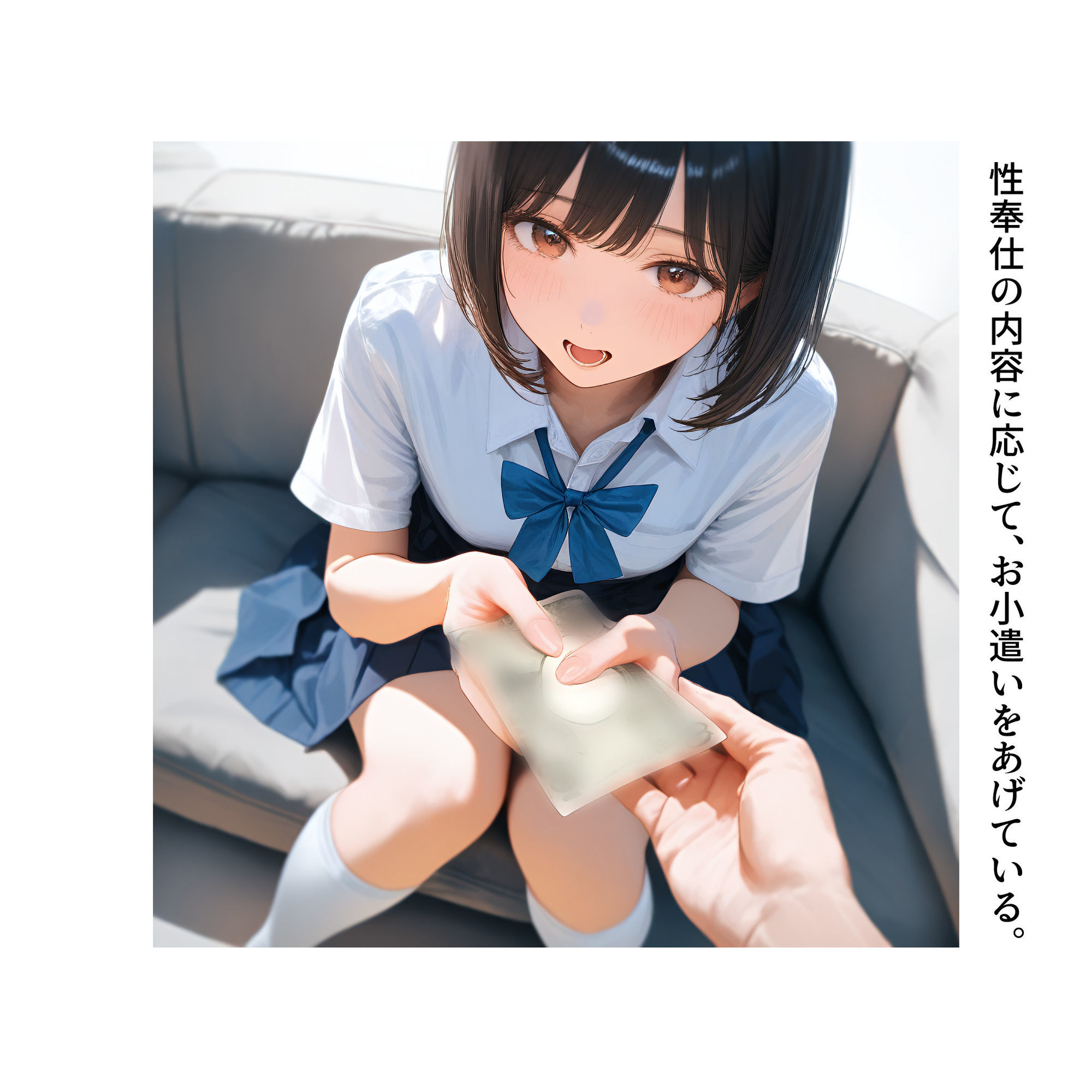 兄の性欲処理でお小遣いを稼ぐ妹 サンプル3ページ目