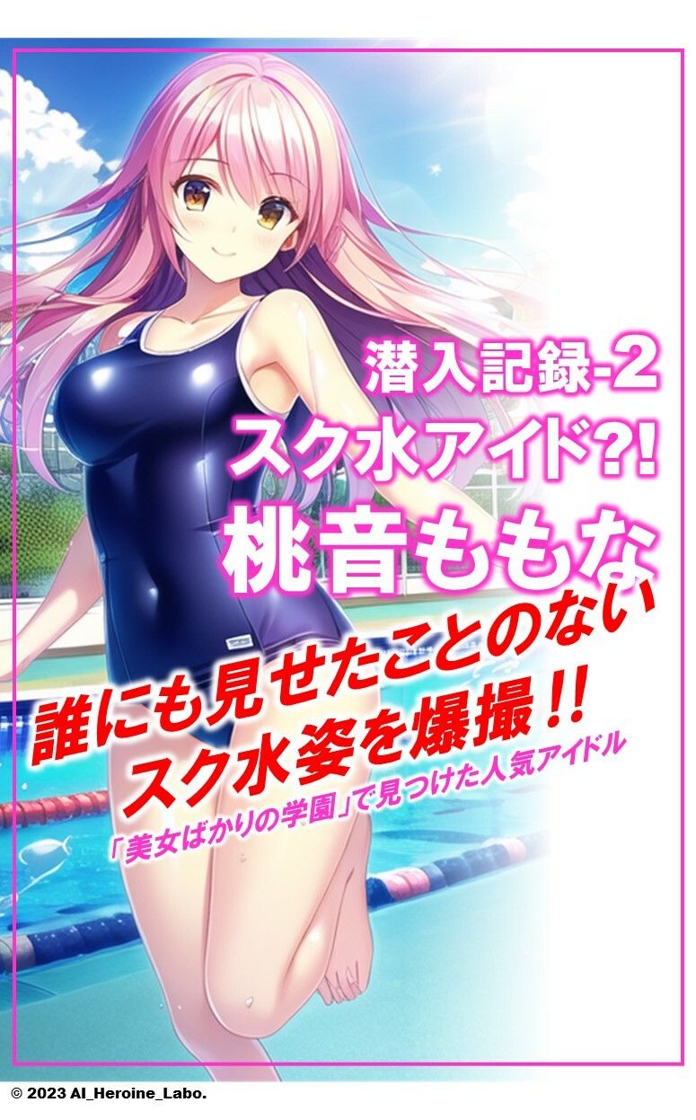 1つの呪文で生み出された100人のAI妄想美少女-35【秘撮官輝矢明光【シークレットカメコ】煌きアイドル桃音ももな秘撮任務編】 サンプル9ページ目