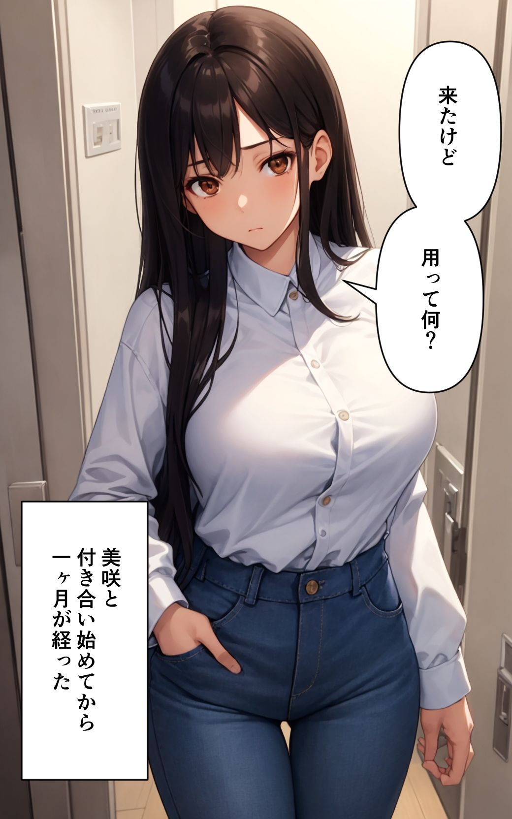 何でも言うことを聞いてくれる従順な彼女 サンプル1ページ目