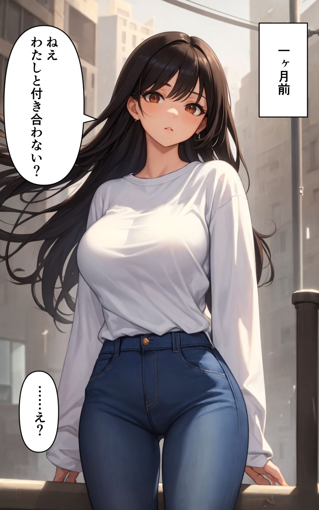 何でも言うことを聞いてくれる従順な彼女 サンプル2ページ目
