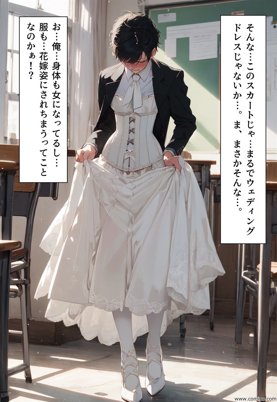 エイト・チャンス オレたちは女にされ「花嫁」にされた サンプル5ページ目