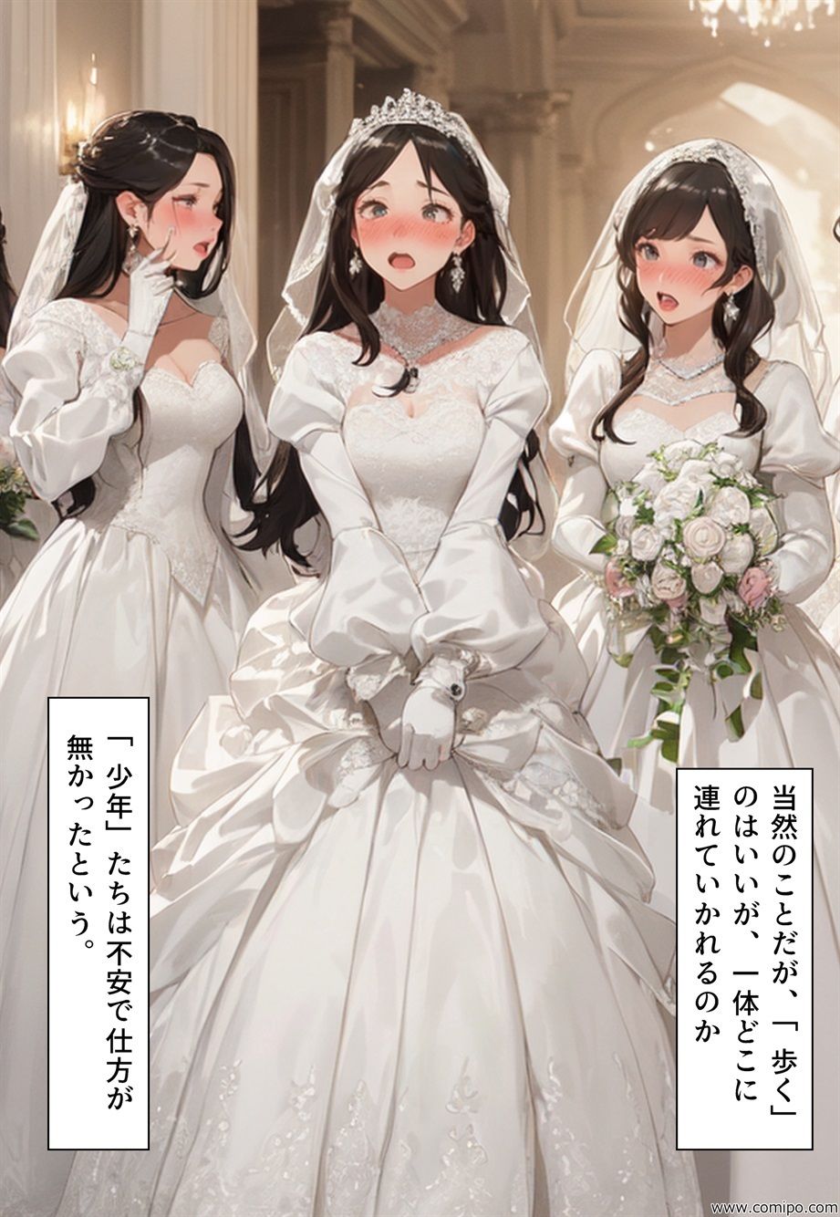 エイト・チャンス オレたちは女にされ「花嫁」にされた サンプル10ページ目