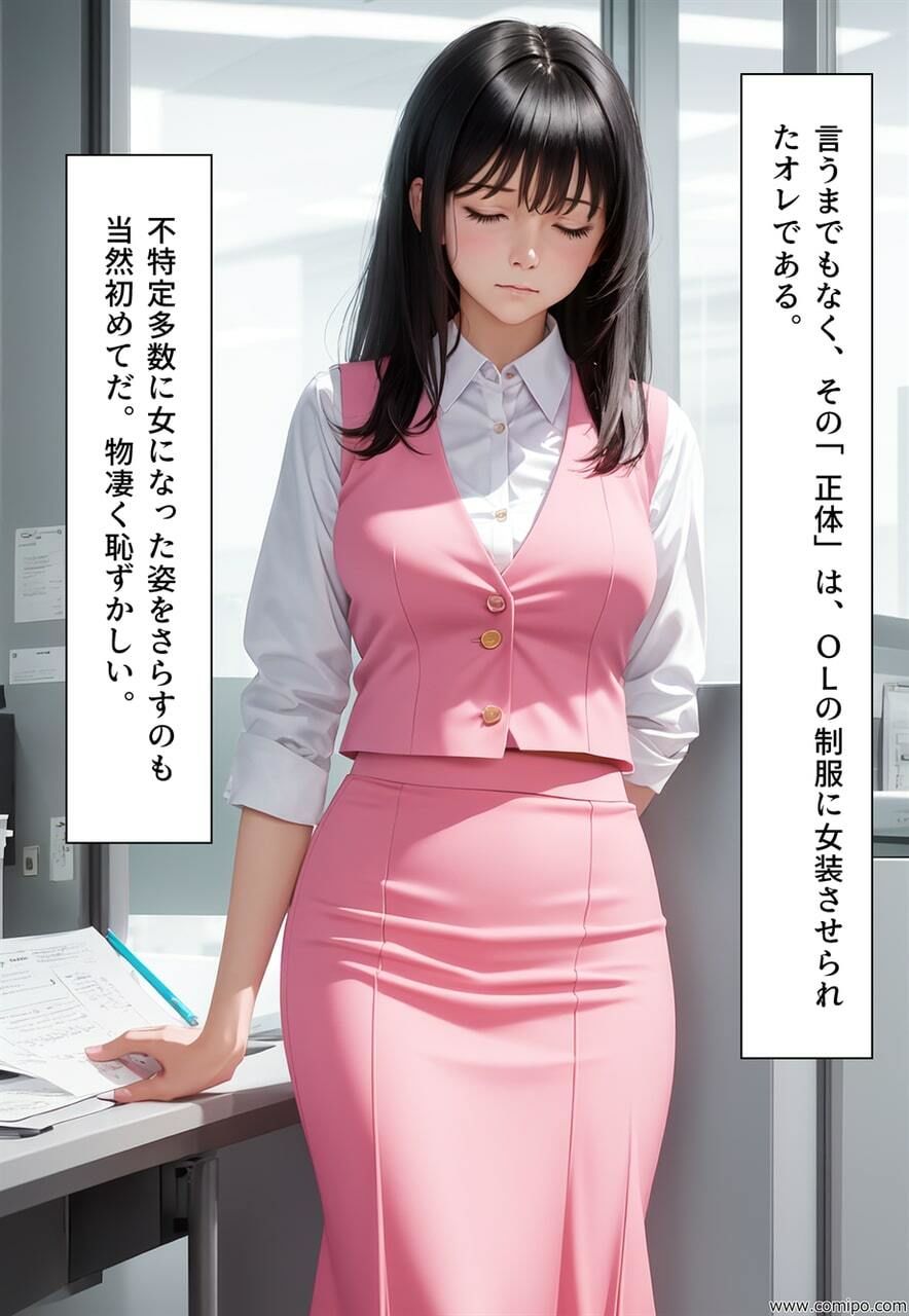 女体化カンパニー 男性社員を女に変えてセクハラざんまい！ サンプル9ページ目