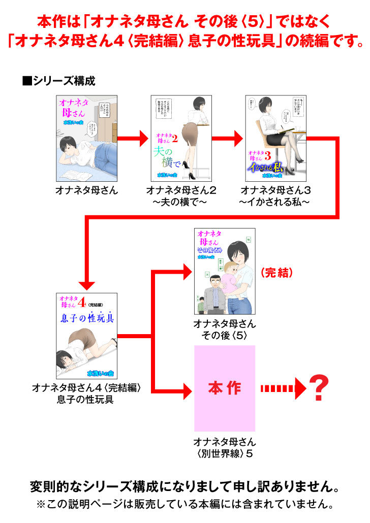 オナネタ母さん〈別世界線〉5 サンプル1ページ目
