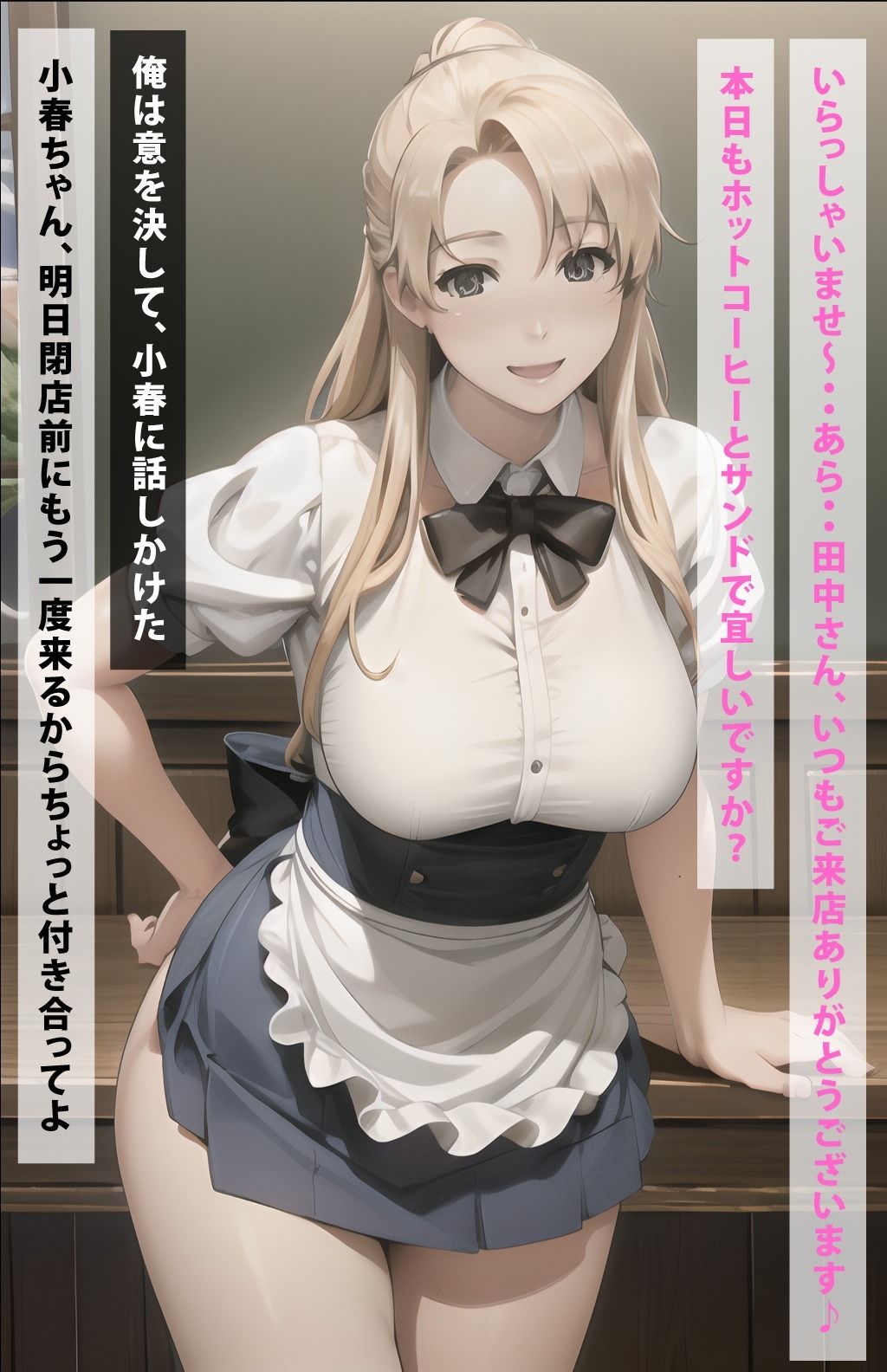 カフェで橘小春をナンパして中出し サンプル2ページ目
