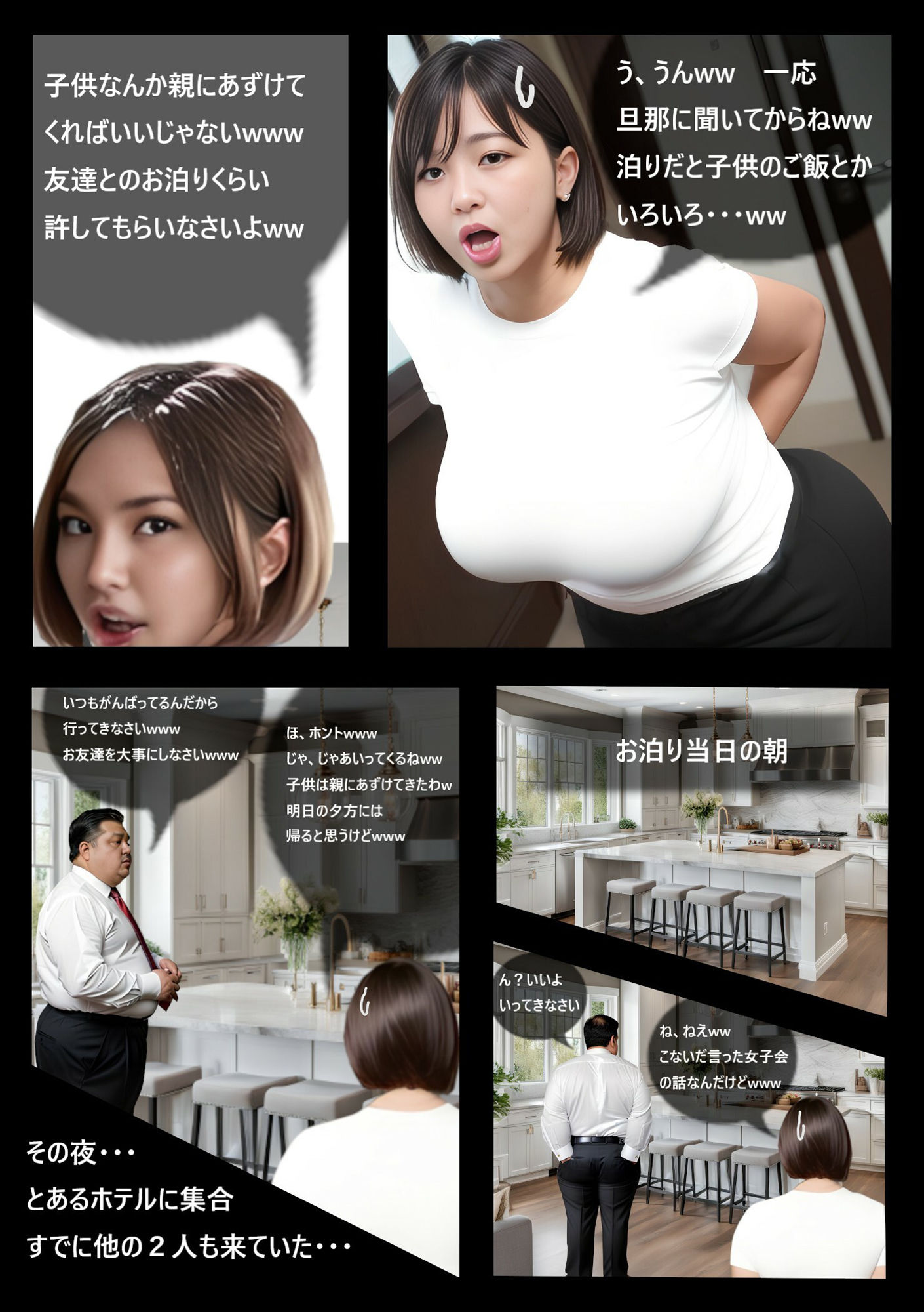 痴女妻2 サンプル3ページ目