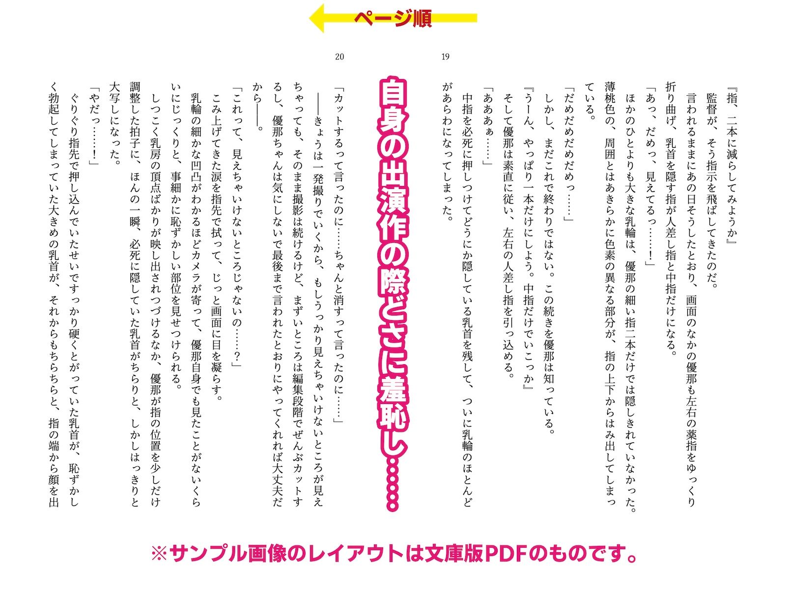 イメージビデオに出演したら挿入がないだけでほぼAVみたいな撮影だった話 サンプル2ページ目