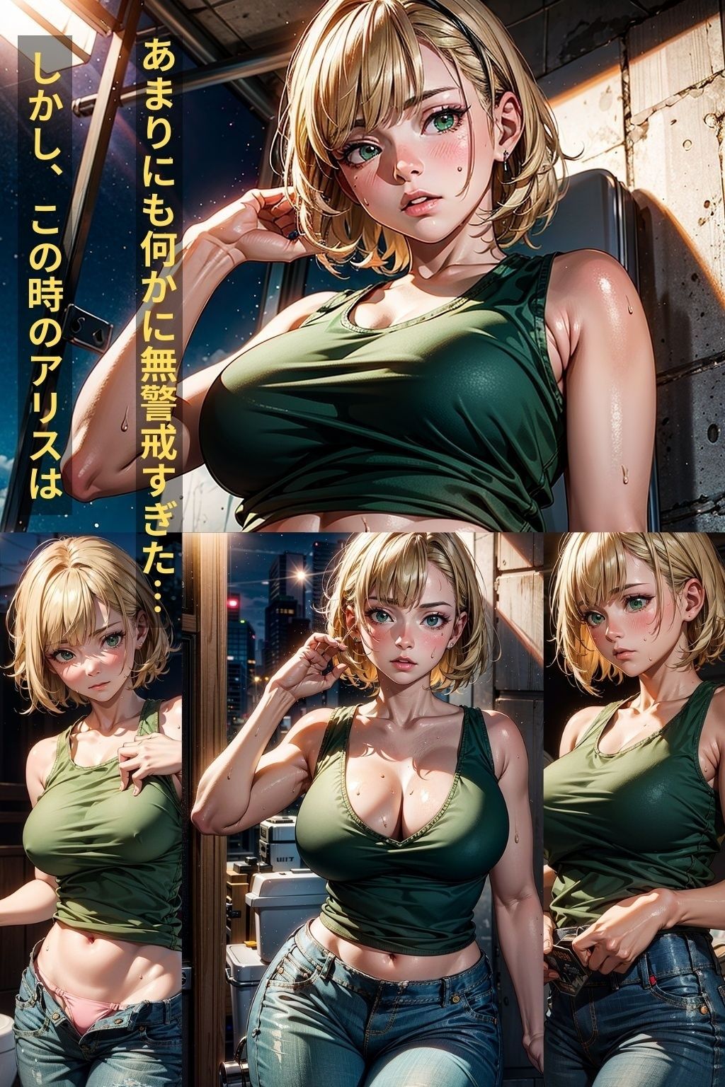 犯●れるオマエが悪い -桐原アリスの受難- サンプル4ページ目