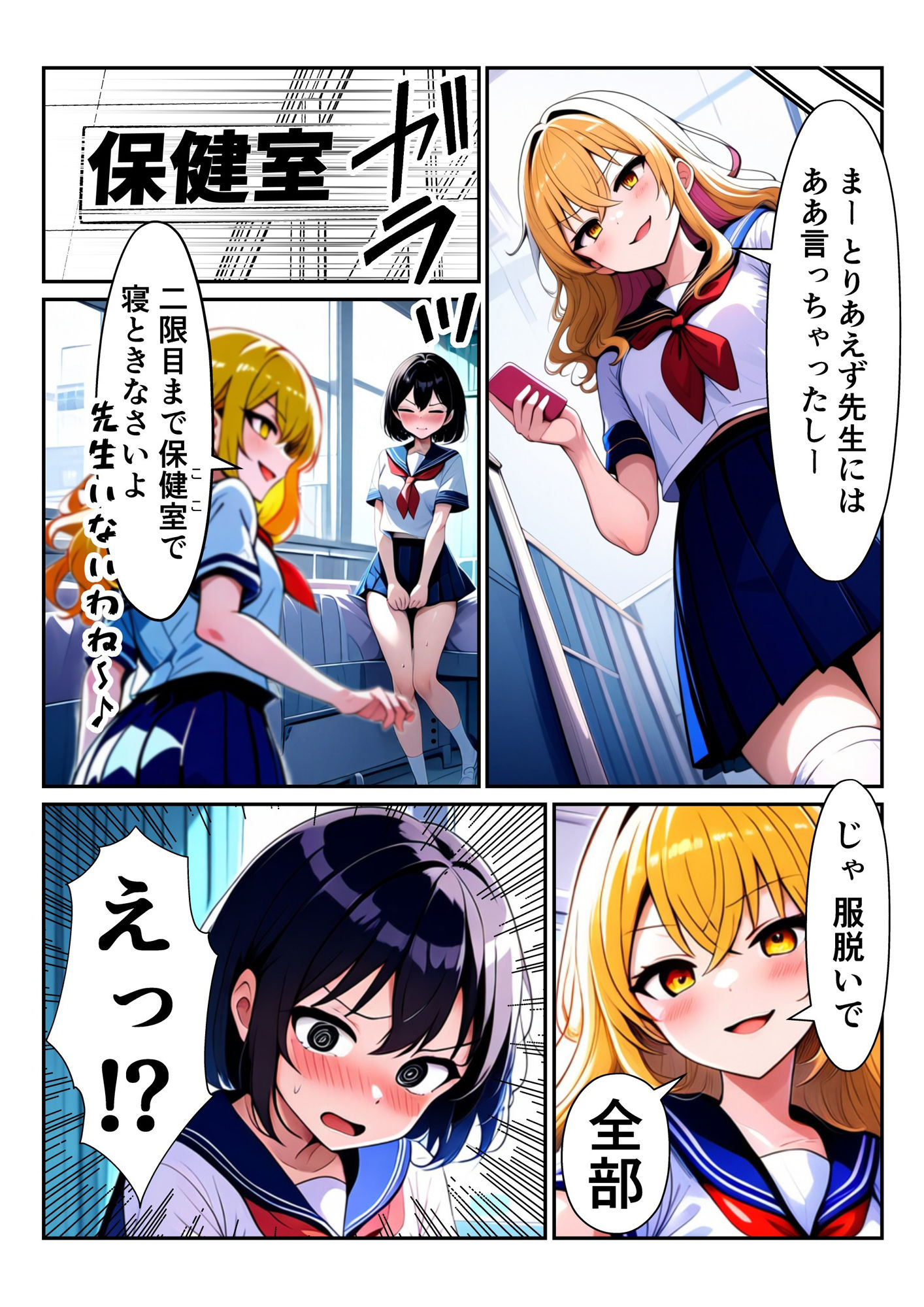 浅石来海の受難6 サンプル1ページ目