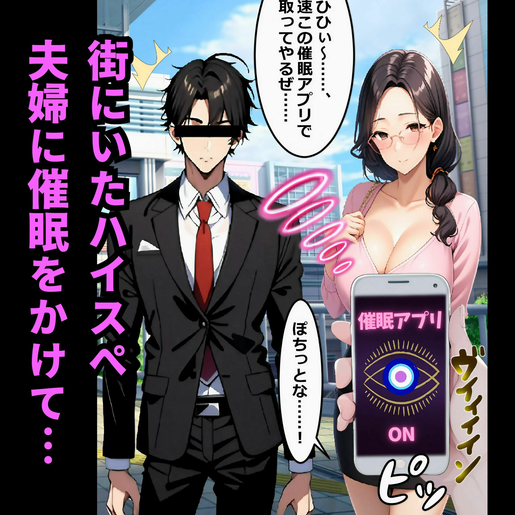 催●おじさんに寝取られた人妻、孕ませ中出し強●妊娠【NTR催●漫画】 サンプル2ページ目