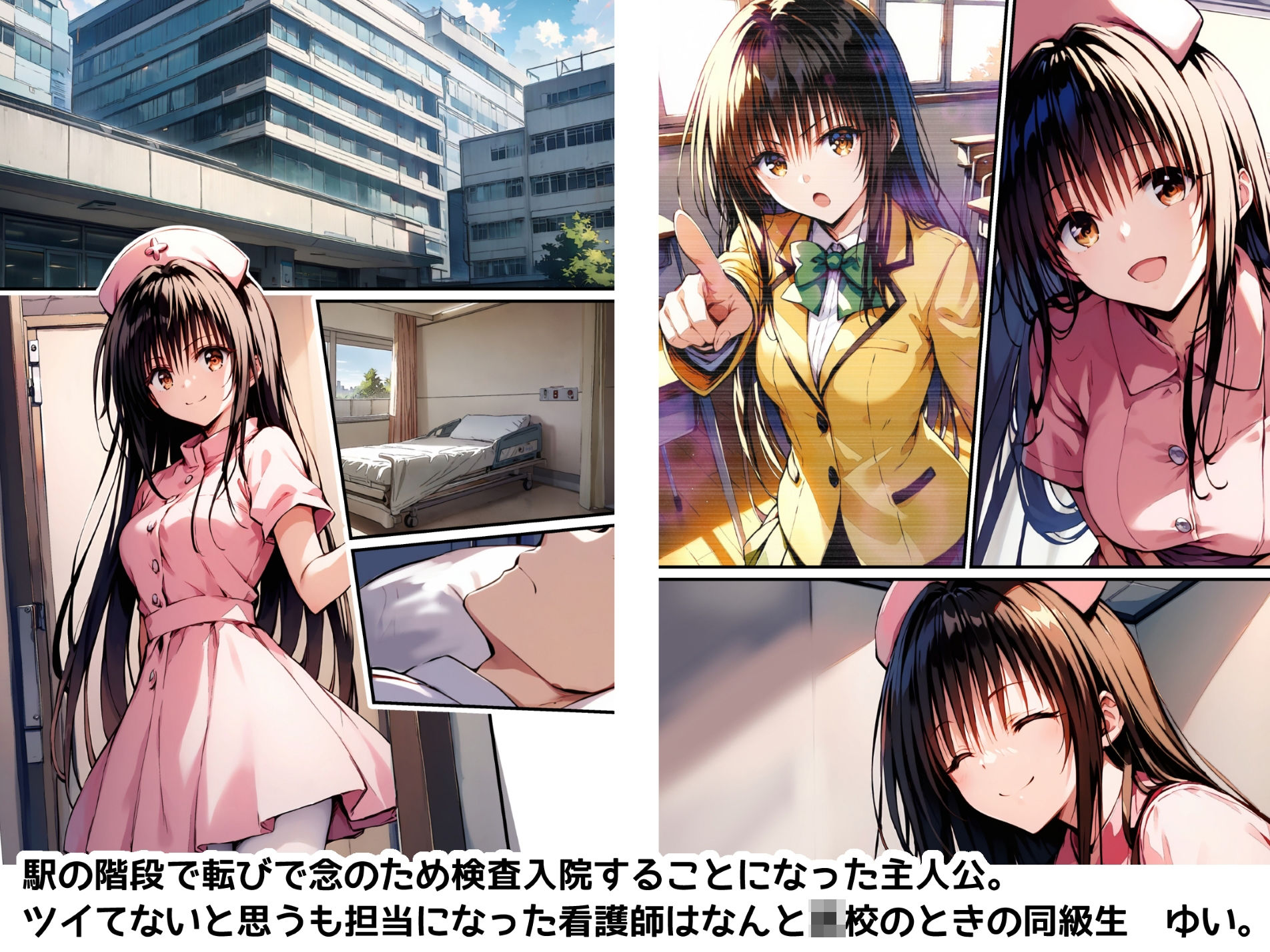 ハレンチナースのはつこい サンプル2ページ目