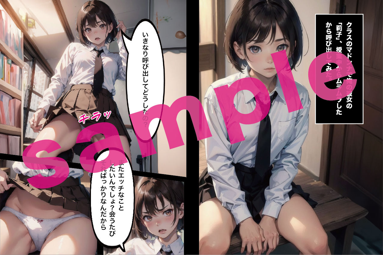 女子校生 性の女神達1 サンプル1ページ目