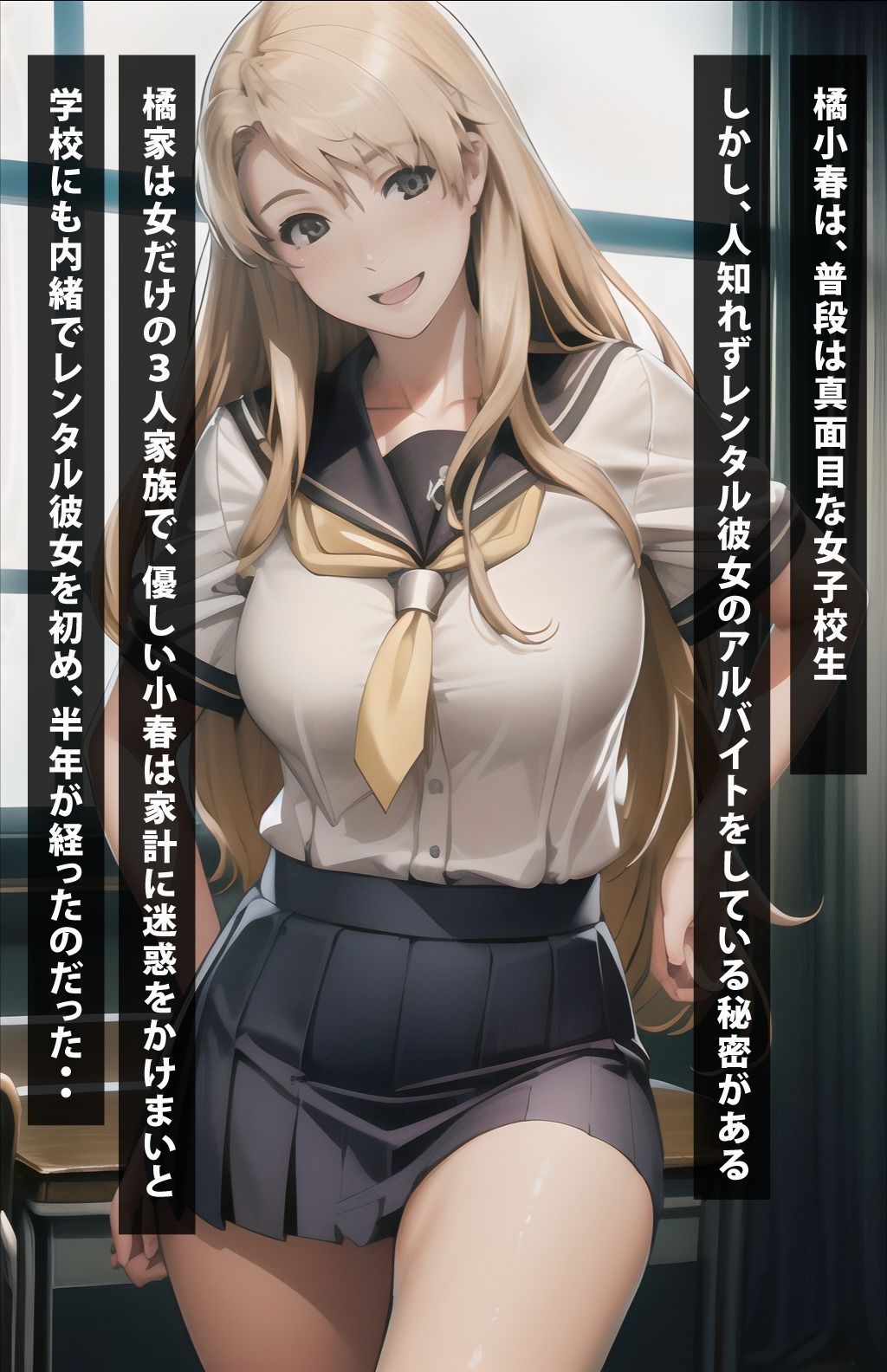 レンタル彼女したら橘小春だった件 サンプル1ページ目