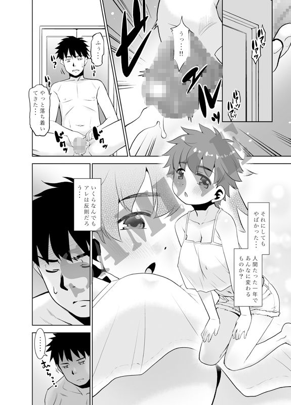 一年ぶりに会った妹がなんかスゴかった件。 サンプル2ページ目