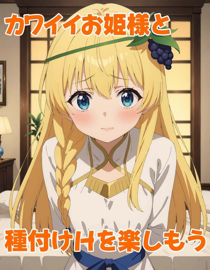 お姫様とラブラブ孕ませ出産 サンプル1ページ目