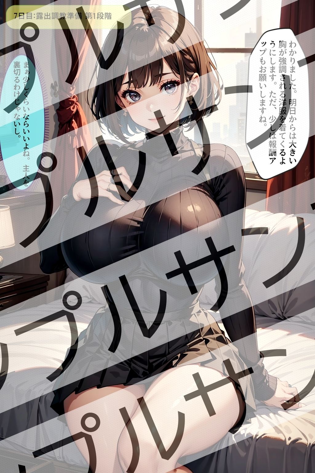 巨乳人妻の莉子が言いなりになるまで・・・ vol.1 - Until Riko， a big-breasted married woman， obeys... vol.1 - サンプル2ページ目