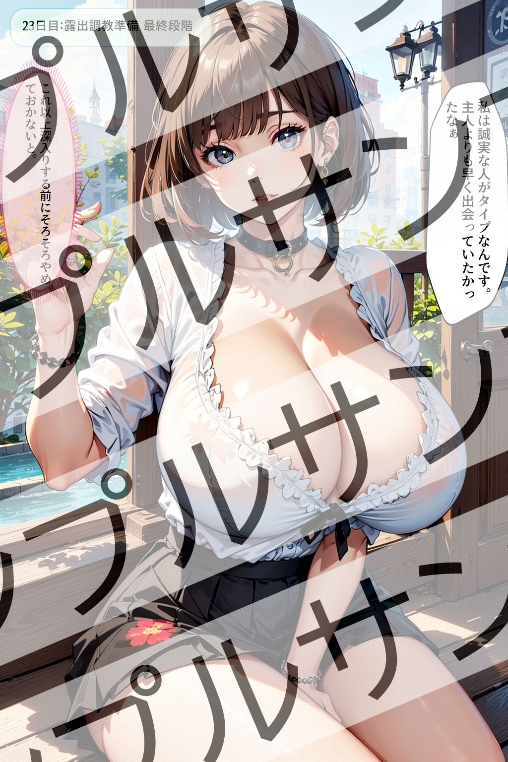 巨乳人妻の莉子が言いなりになるまで・・・ vol.1 - Until Riko， a big-breasted married woman， obeys... vol.1 - サンプル4ページ目