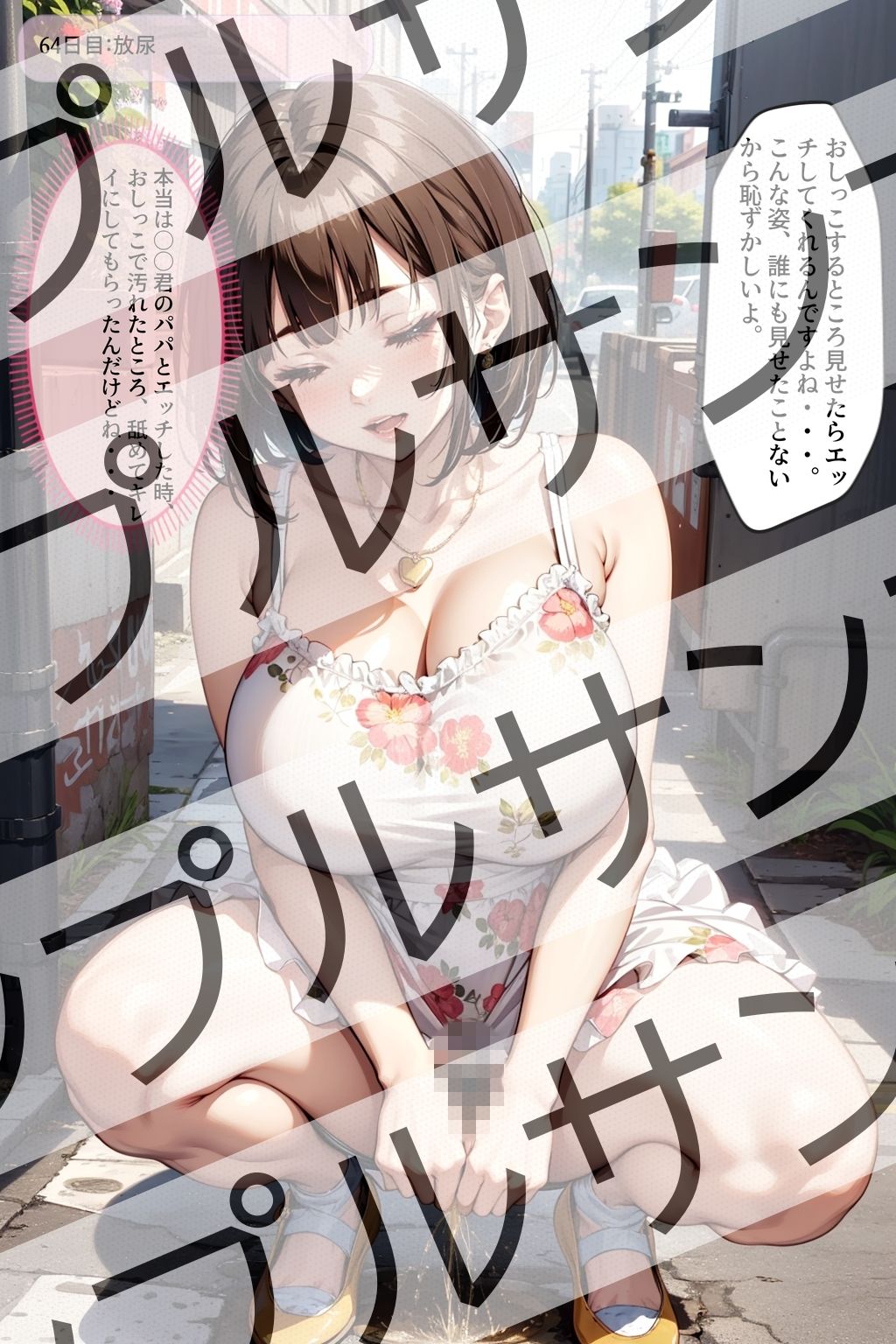巨乳人妻の莉子が言いなりになるまで・・・ vol.3 - Until Riko， a big-breasted married woman， obeys... vol.3 - サンプル3ページ目