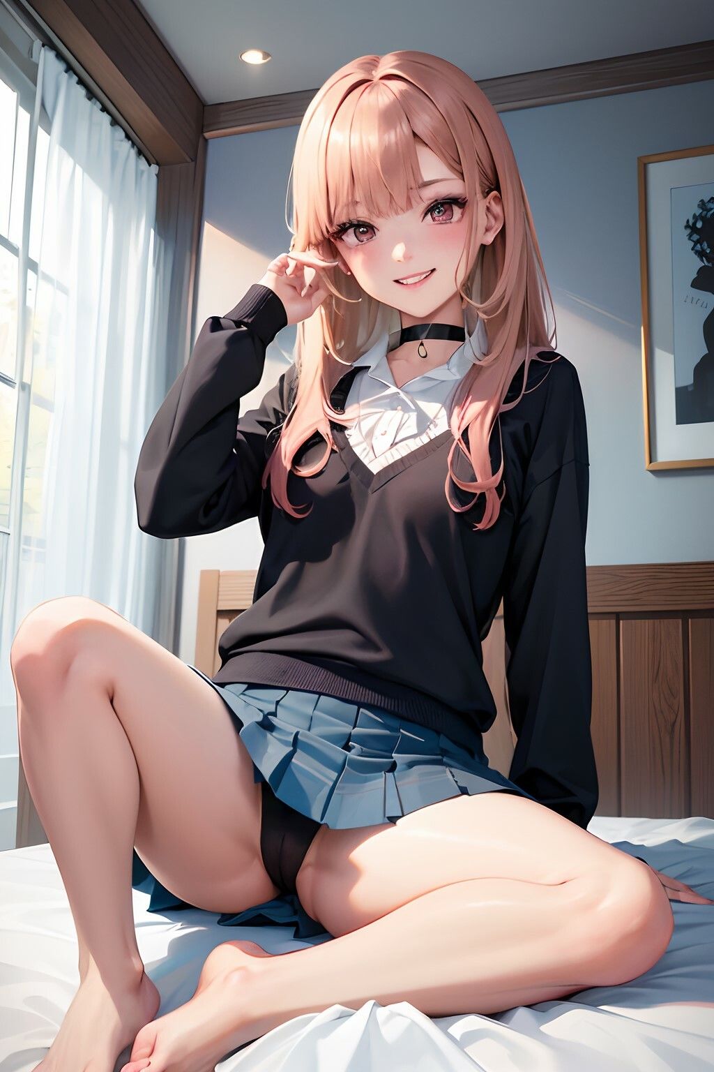 喜多川海〇 CG集 脱いでる写真送ろっか？ サンプル9ページ目