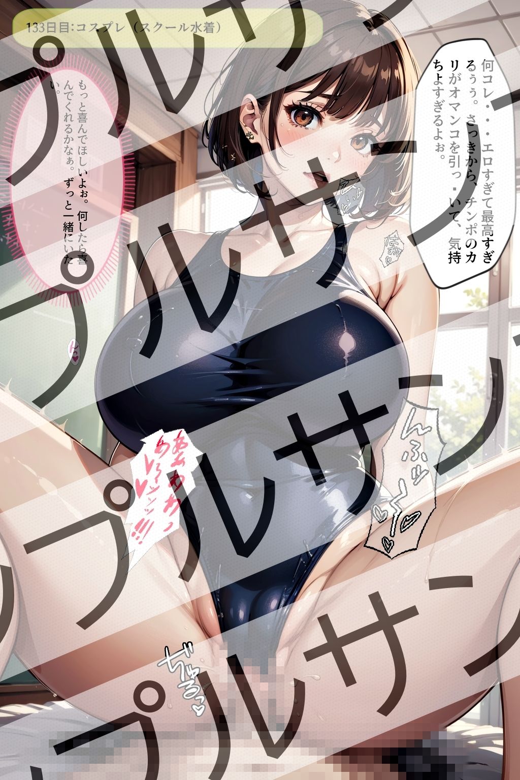 巨乳人妻の莉子が言いなりになるまで・・・ vol.5 - Until Riko， a big-breasted married woman， obeys... vol.5 - サンプル5ページ目