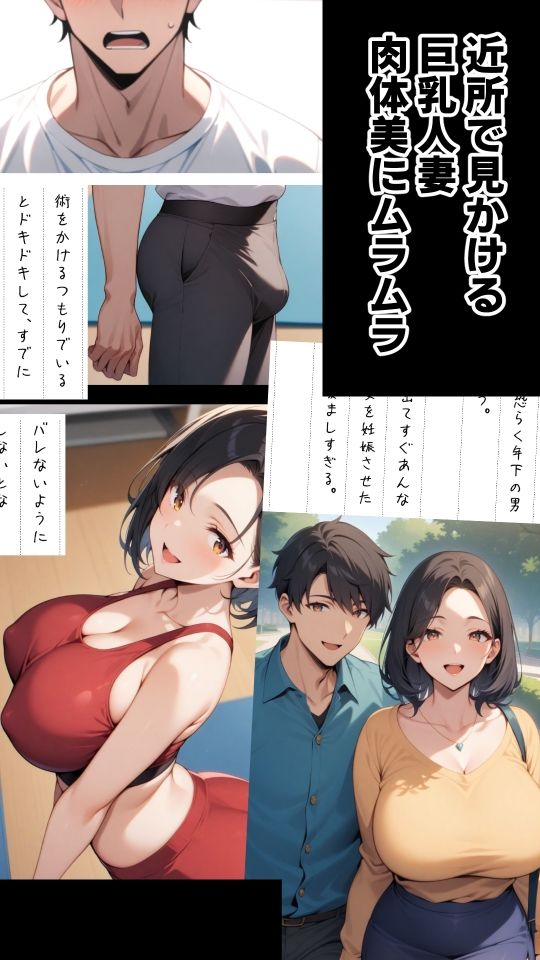 ヨガ教室の人妻ボインストラクターを催〇寝取り-気づかぬうちに托卵されてました- サンプル1ページ目