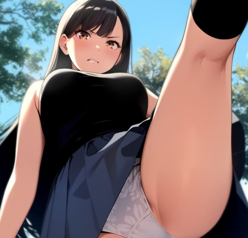 ローアングルお嬢様 越嶋伊織3 サンプル9ページ目