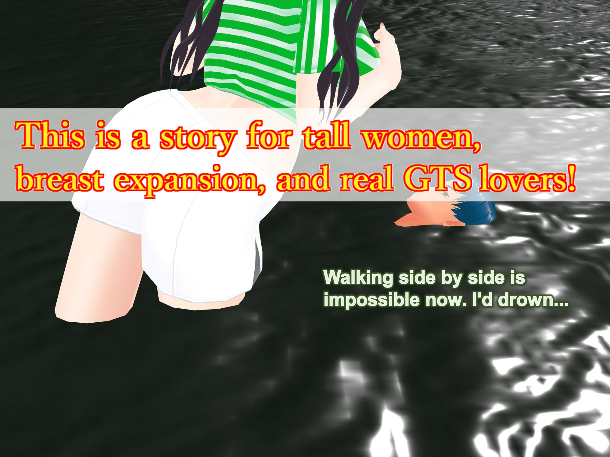 Outgrowing only girls， Overtake boys， Growth sound Beach Arc サンプル3ページ目