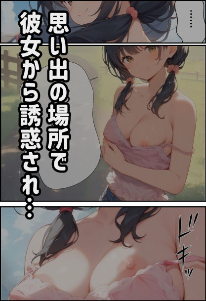 田舎に残してきた幼馴染が、野外H大好きなドスケベ女子になった話 サンプル3ページ目
