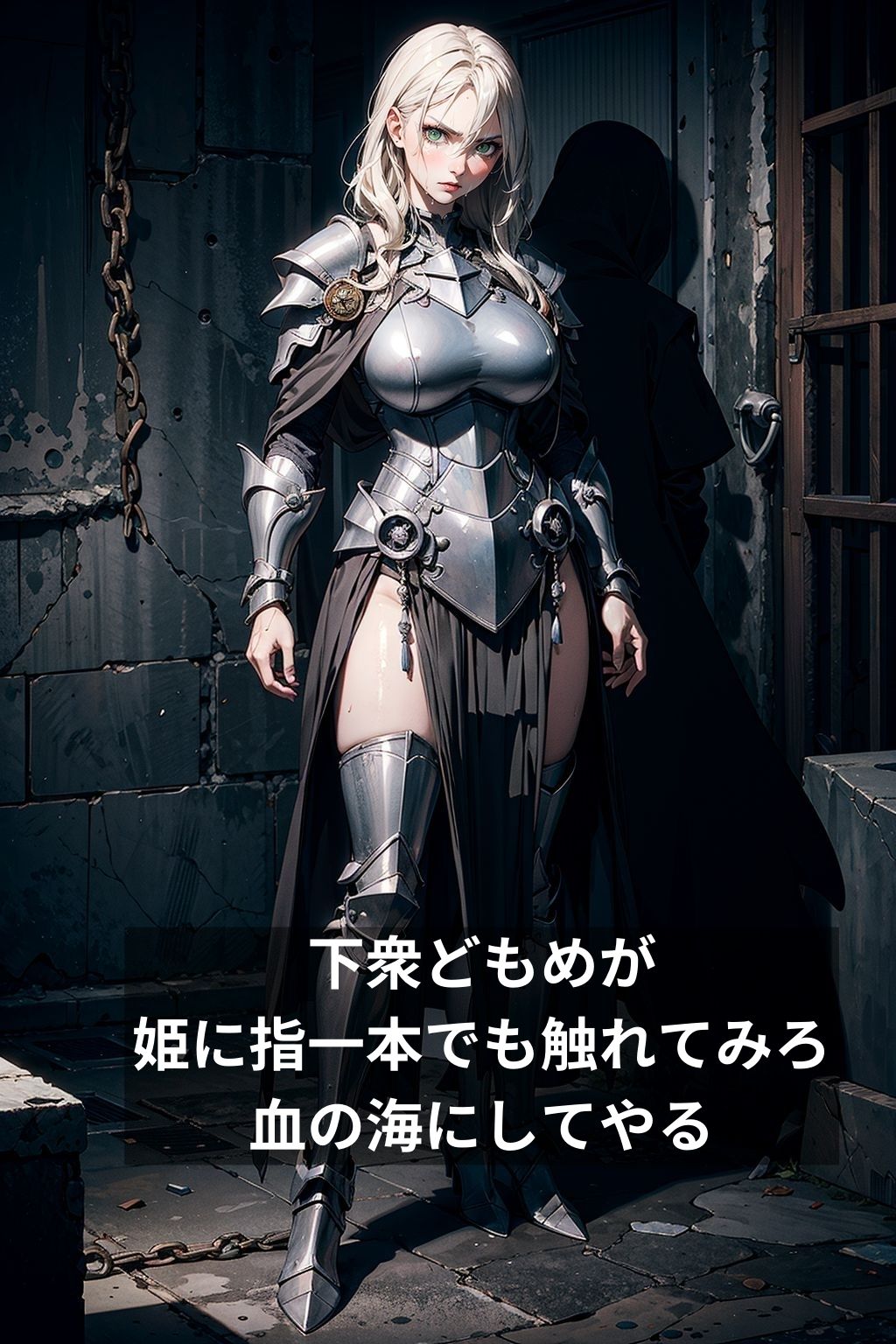 騎士、蹂躙 サンプル1ページ目