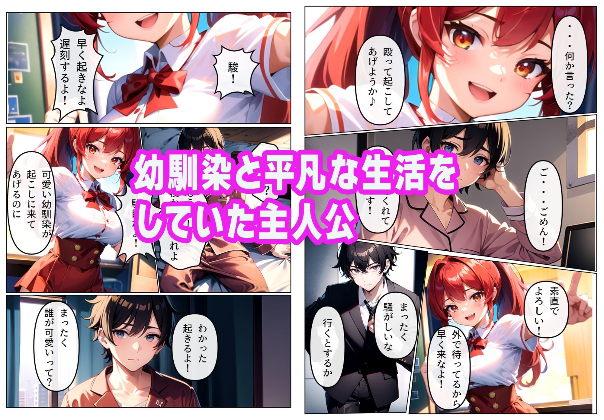 ヤリチン教師に狙われた幼馴染-序章- サンプル1ページ目