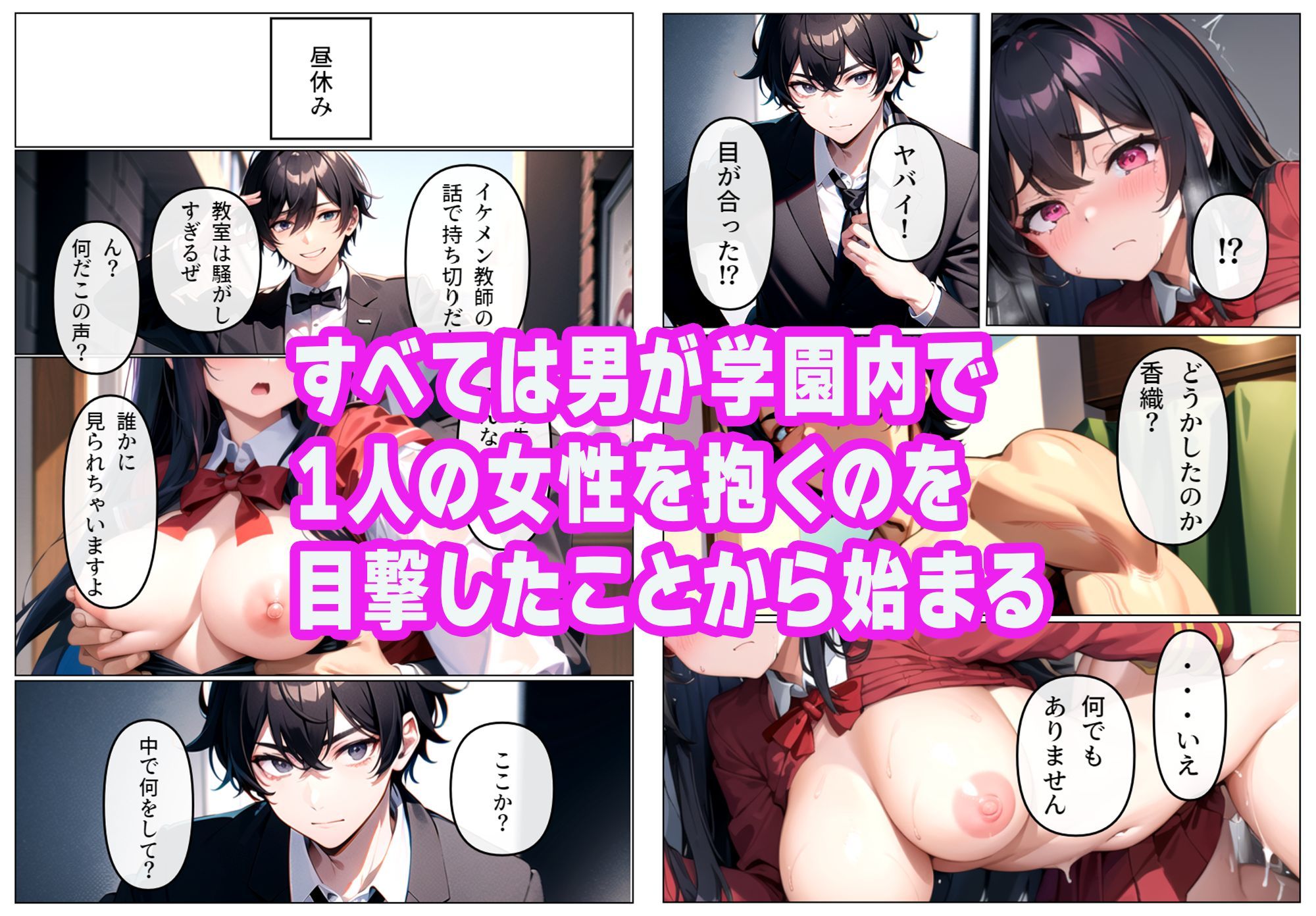 ヤリチン教師に狙われた幼馴染-序章- サンプル3ページ目