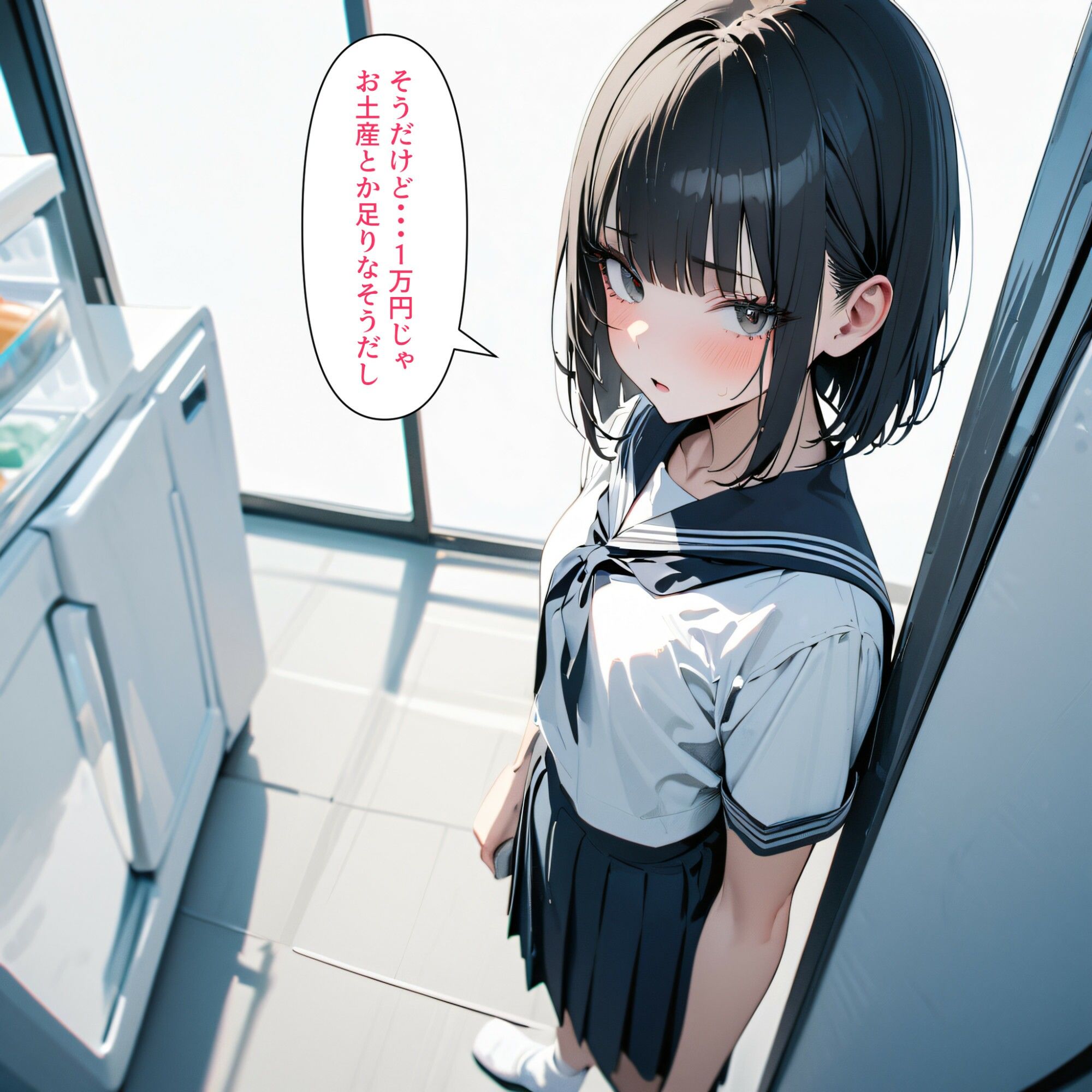 兄の性欲処理でお小遣いを稼ぐ妹2 サンプル3ページ目
