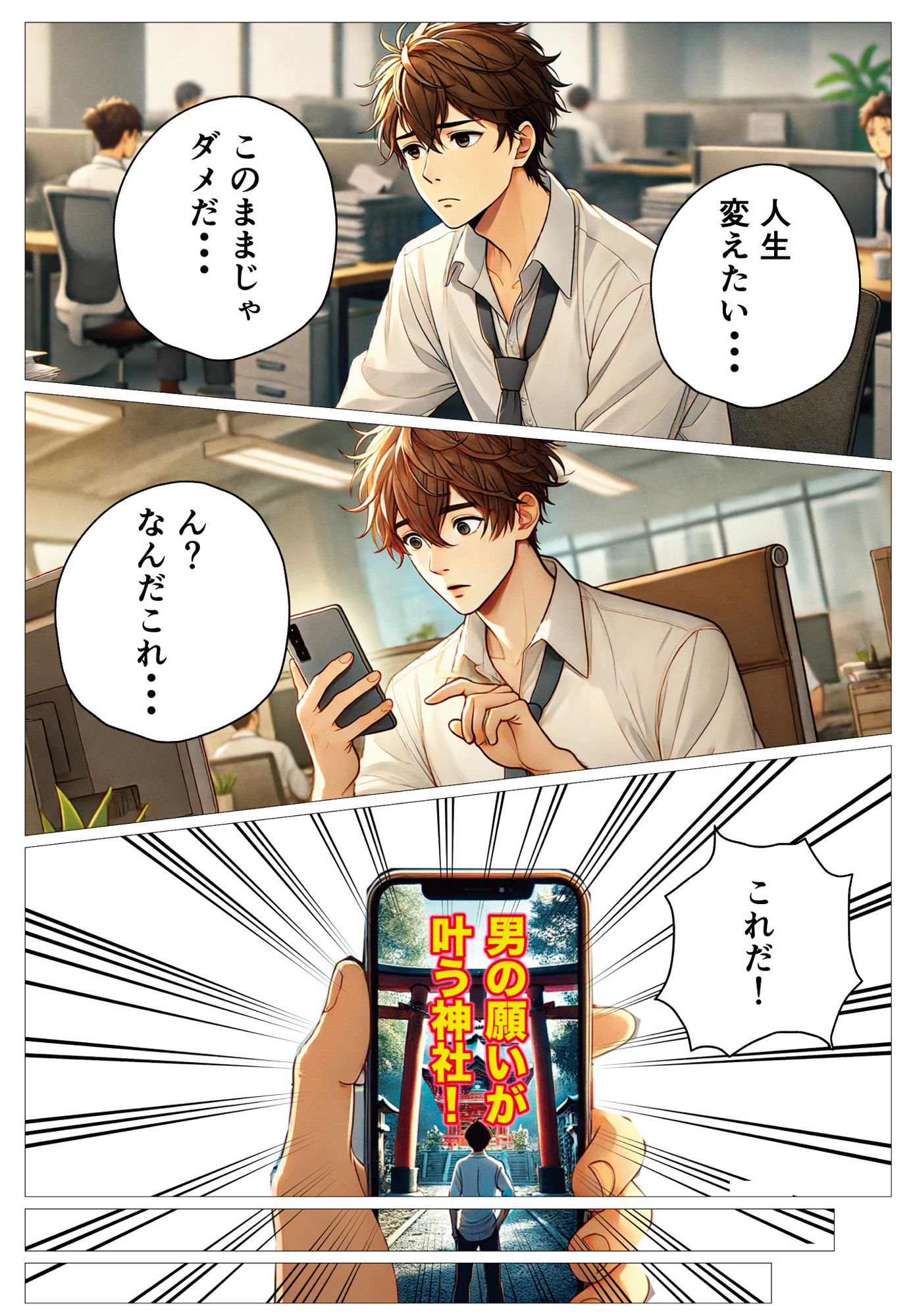 ご利益・・・あげますよ サンプル3ページ目