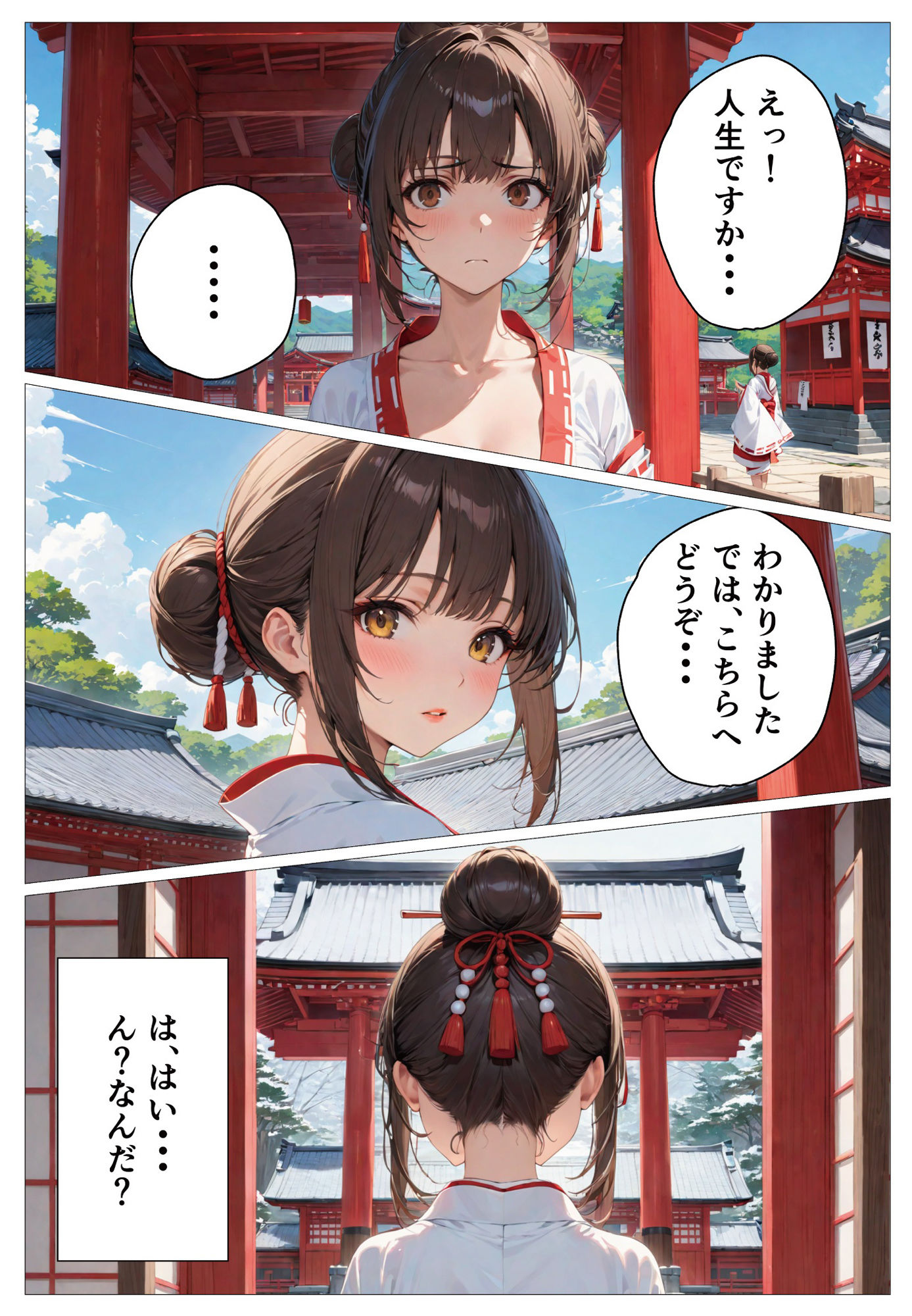 ご利益・・・あげますよ サンプル5ページ目