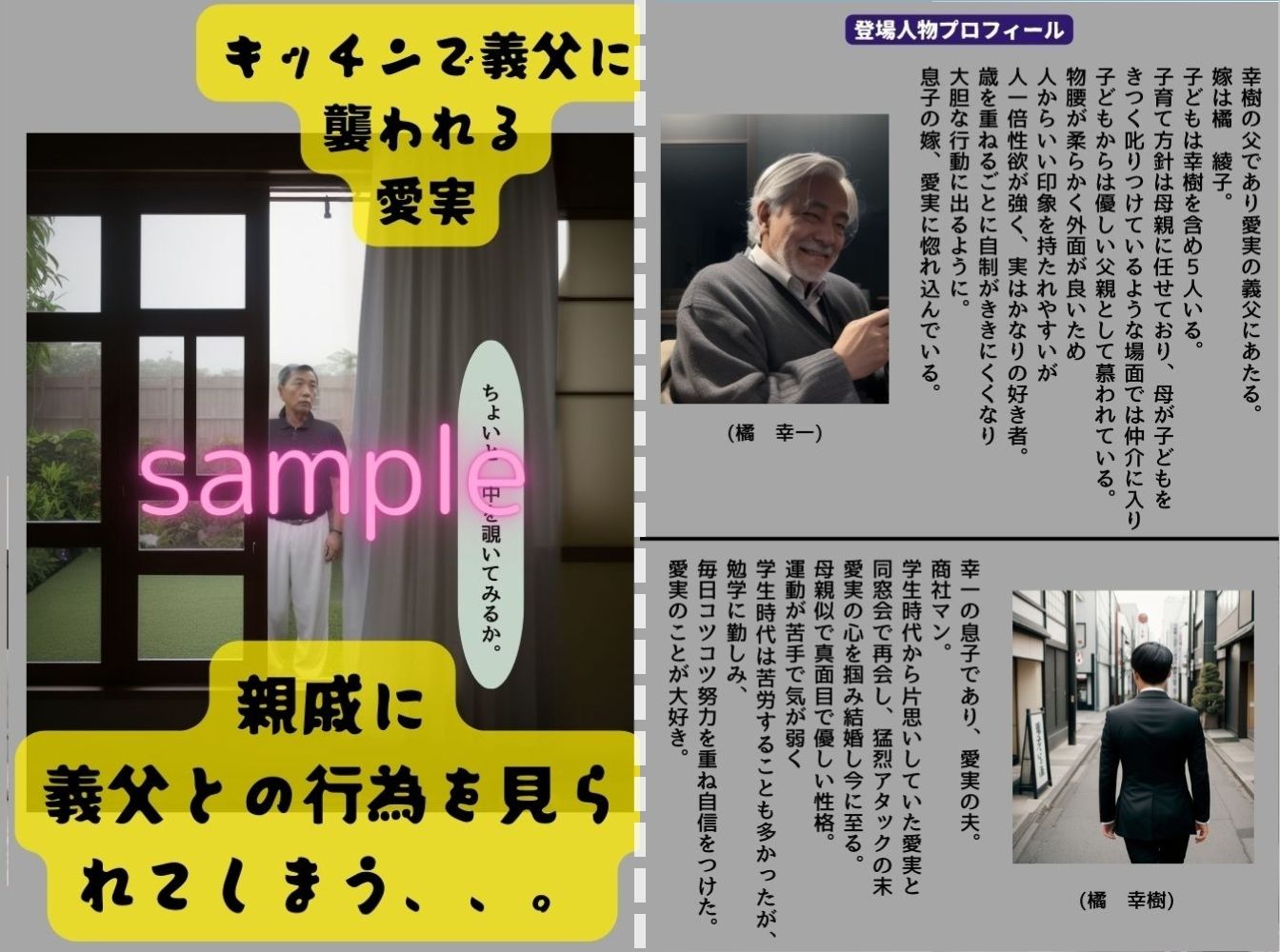 【3巻セット】義父に種付けされた若妻（リアル系ストーリー漫画） サンプル6ページ目