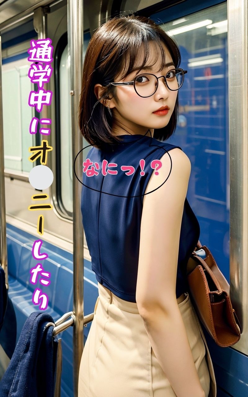 図書館で内緒で××することに虜になった私の体験 サンプル2ページ目