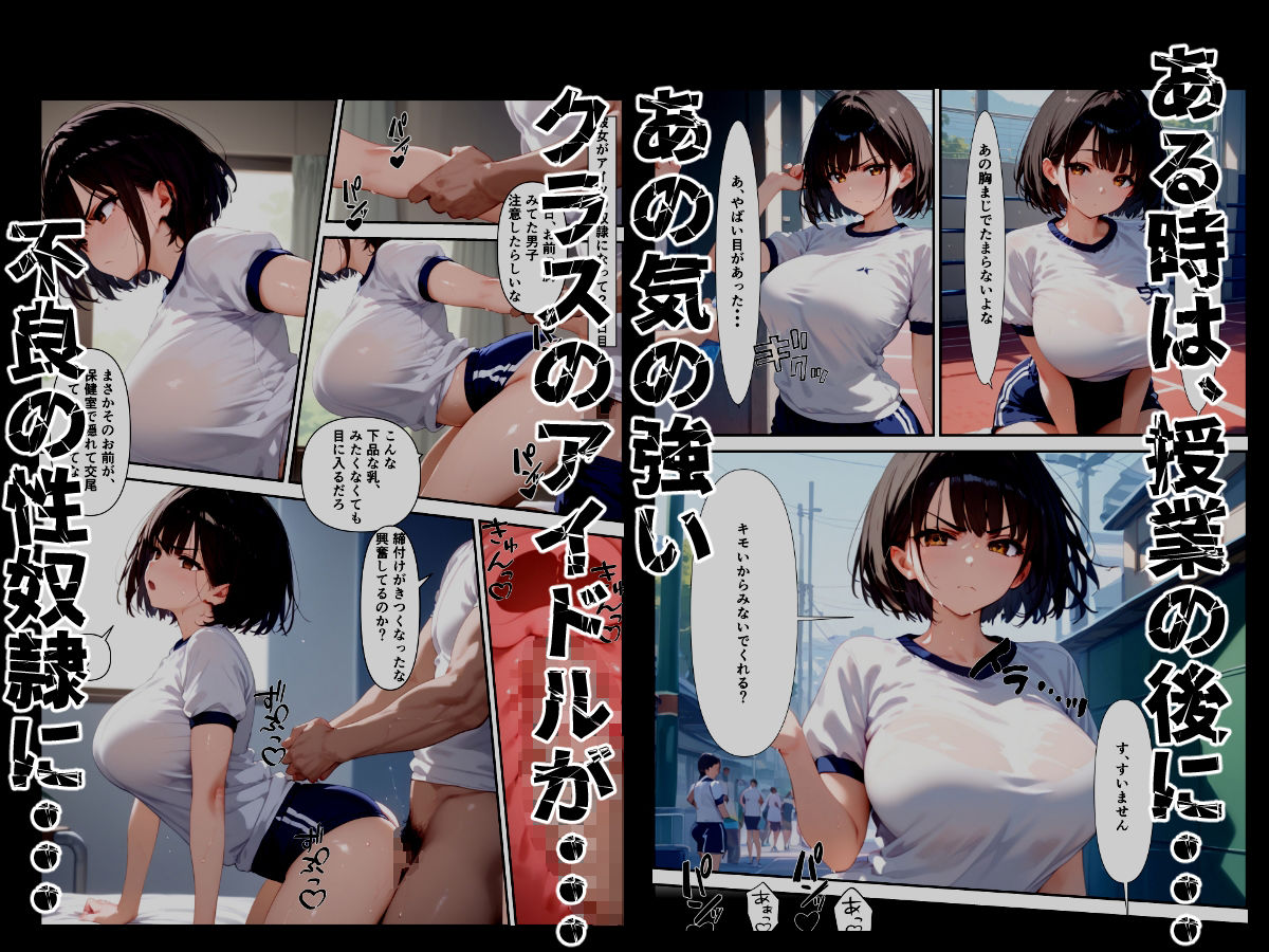 ボクを守るために不良の性奴●になっても絶対に堕ちないカノジョ サンプル7ページ目