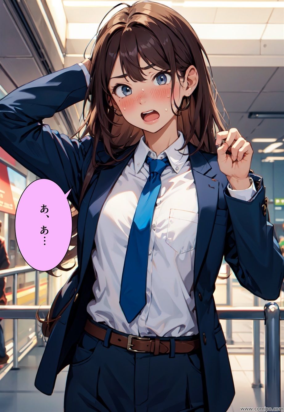 真・正義戦士ジャスティス・ボーイ 完全版 第5巻 「改造怪人・メガネ娘とCA制服」 サンプル6ページ目