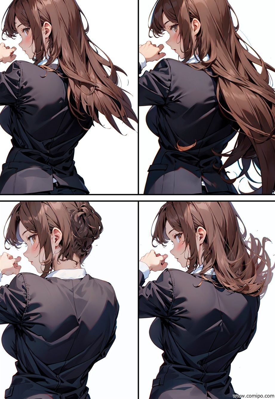 真・正義戦士ジャスティス・ボーイ 完全版 第5巻 「改造怪人・メガネ娘とCA制服」 サンプル8ページ目