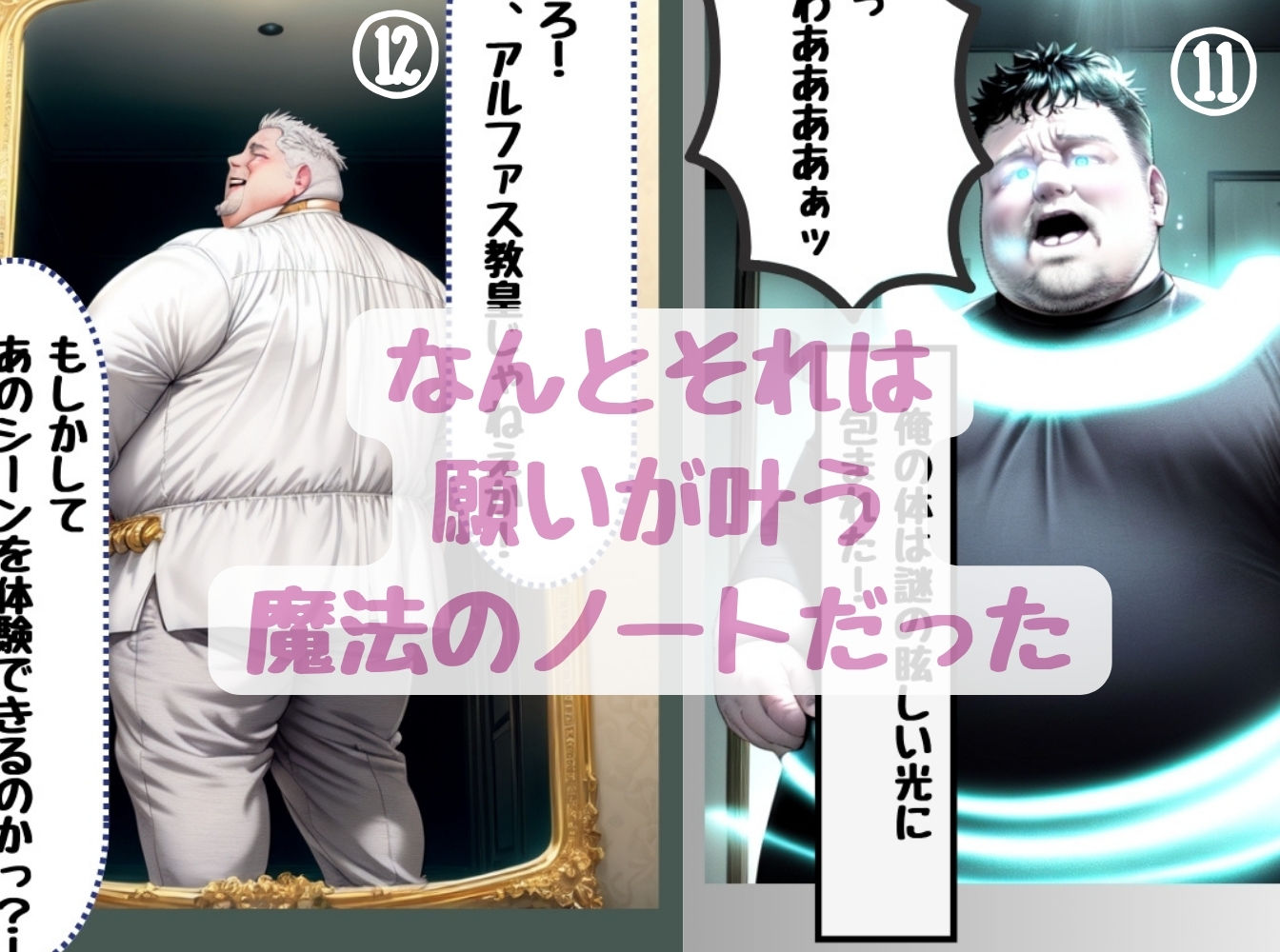 漫画の悪役に転生したオジサンが最強美女ヒロインに〇〇しちゃう話 サンプル5ページ目