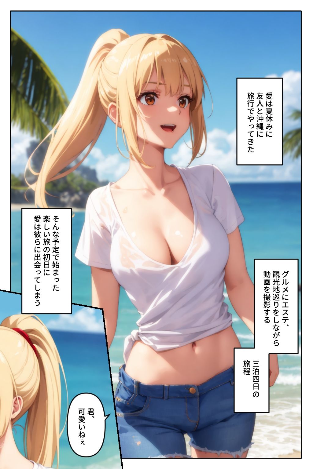 罠にハマったインフルエンサー サンプル2ページ目
