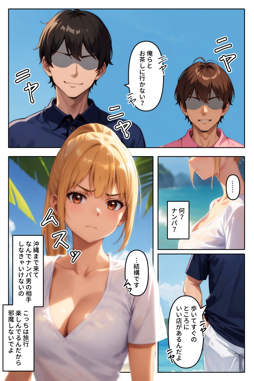 罠にハマったインフルエンサー サンプル3ページ目